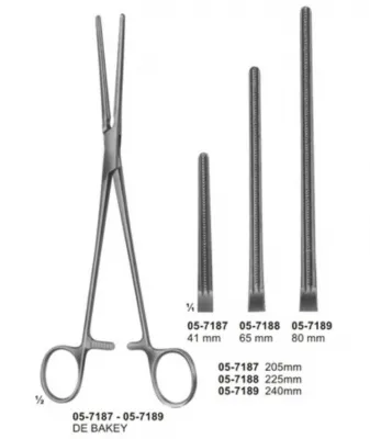 Atraumata Coarctation Clamps , Patent-Ducts Clamps